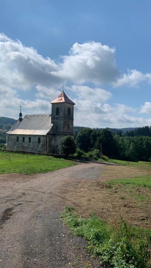 Ubytovani U Potoka Destne v Orlickych horach Exteriör bild