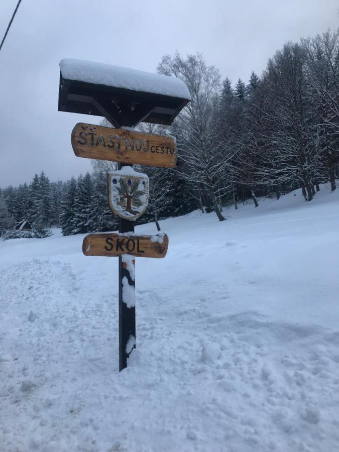 Ubytovani U Potoka Destne v Orlickych horach Exteriör bild